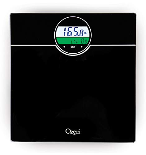 Ozeri WeightMaster 400 lbs Weight Scale with BMI and Weight Change Detection