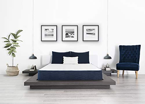 DREAMFOAM Arctic Dreams 10' Cooling Gel Mattress with Quick Response Gel Infused Memory Foam -Made in The USA, Full