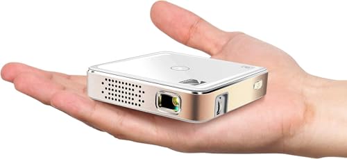 Kodak Ultra Mini Portable Projector - HD 1080p support LED DLP Rechargeable Pico Projector - 100' Display, Built-in Speaker - HDMI, USB and Micro SD - Compatible with iPhone iPad, Android Phones