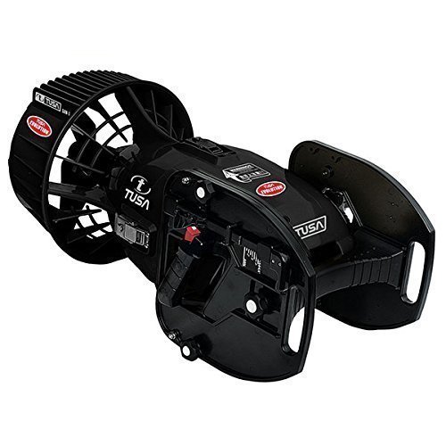 New TUSA SAV-7 EVO-2 Underwater Diver Propulsion Vehicle DPV Scooter with Lithium Ion Battery, Charger, & Saddle