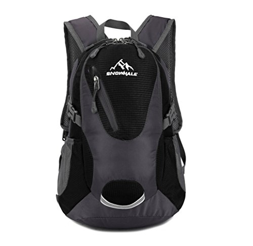 SNOWHALE Cycling Hiking Backpack Water-Resistant Daypack FKC0618 (Black)