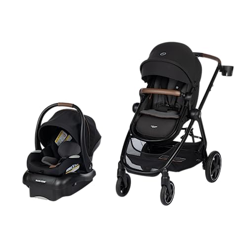 Maxi-Cosi Zelia™ Luxe 5-in-1 Modular Travel System in New Hope Black