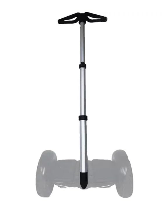 Generic Adjustable Handlebar for Ninebot MINI S, LITE, PRO, Multi-Function Retractable 2-in-1 kit Handle Bar Easy Installation (New 2024 version) (Silver)