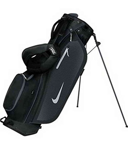 Nike Sport Lite Golf Stand Bag, Black/Silver