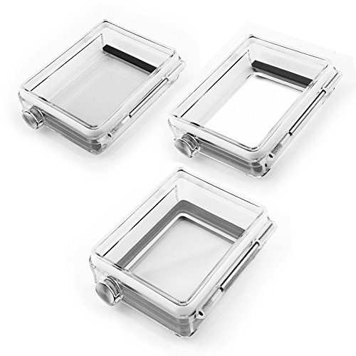 SOONSUN BacPac Backdoor Case Cover Kit for GoPro Hero 3+ Hero 4 Standard Housing Case (Standard BacPac + Skeleton BacPac + LCD Touch BacPac) - BacPac Backdoor