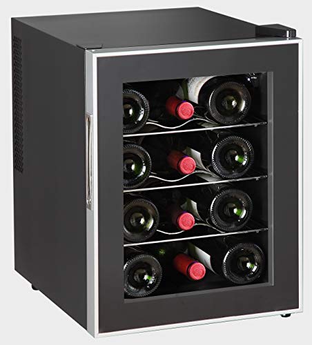 Igloo FRW1201 12-Bottle Wine Cooler, Black