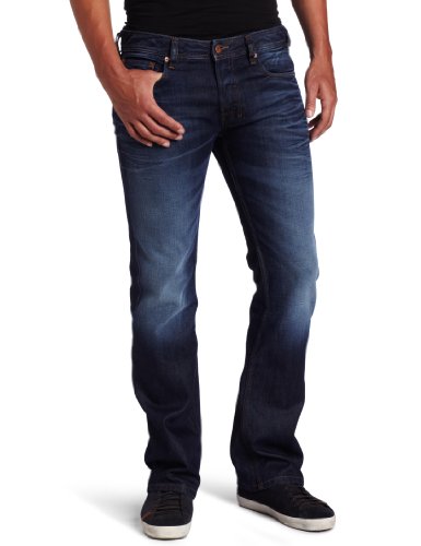 Diesel Men's Zatiny Regular Bootcut Jean 0073N, Denim, 27x30
