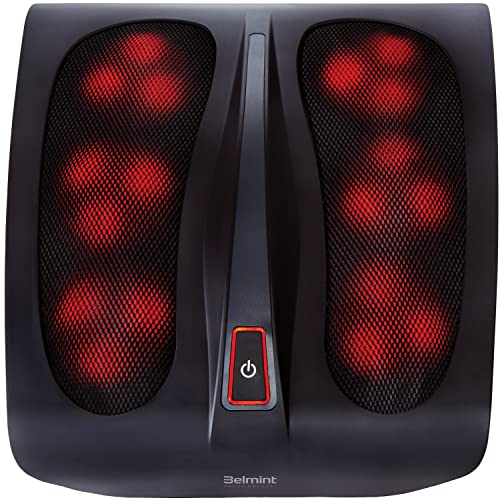 Foot Massager for Plantar Fasciitis and Neuropathy - Shiatsu Deep Kneading Feet Massage Therapy, Electric Foot Massager Machine, Heel, Arch, Toes & Nerve Pain Relief