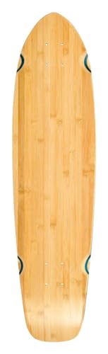Bamboo Skateboards Longboard Deck - Blank Long Board Deck for Adults and Teens, Plain and Graphic Bamboo Decks (Fat Boy)