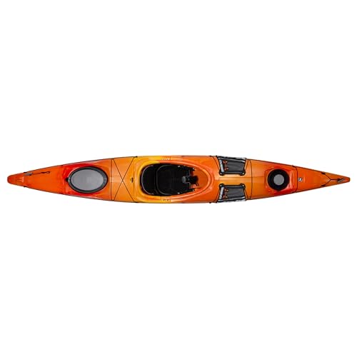 Wilderness Systems Tsunami 140 - Sit Inside Touring Kayak - Multiple Storage Options - Phase 3 Air Pro Seating - 14 ft - Mango