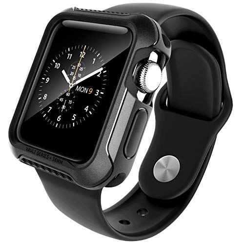 Caseology Vault Designed for Apple Watch Series 2 Case 38mm (2015) - Matte Black