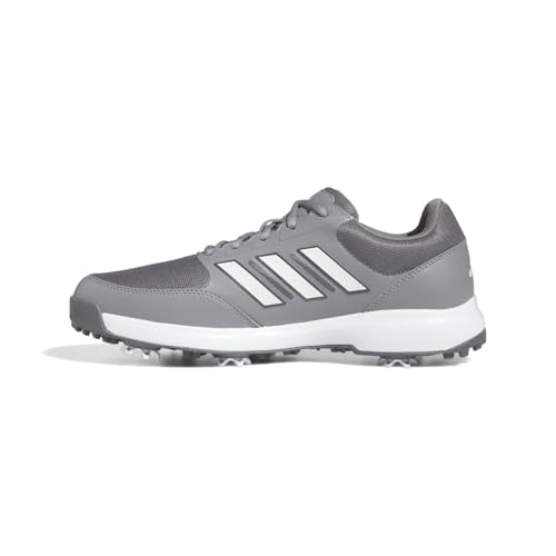 adidas Men's Tech Response 3.0 Golf Shoes, Grey Four/Footwear White/Grey Three, 11