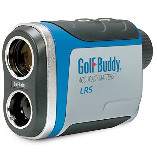 GolfBuddy LR5 Golf Laser Rangefinder, Light Gray/Blue