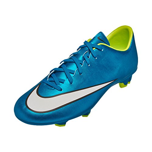 Nike Womens Mercurial Victory V FG Soccer Shoes (Blue Lagoon) 7