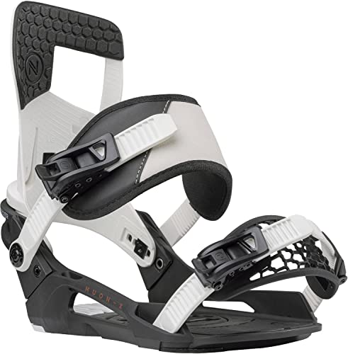 Nidecker Muon-X Two Straps Men Snowboard Bindings, Stormtrooper, X-Large