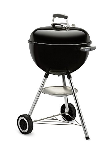 Weber Original Kettle Charcoal Grill for Outdoor Cooking and Barbecue, 18-Inch, Black