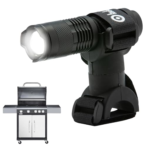 Life Mounts All Weather LED Barbecue Grill Light with Patented Universal Flex Mount (Black)