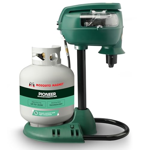 Mosquito Magnet MM4200B Patriot Plus Mosquito and Flying Insect Trap and Killer - Outdoor Fly Trap Protects Up to 1 Acre, Green