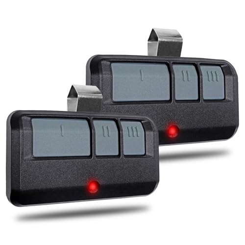 2 for Chamberlain Craftsman LiftMaster Garage Door Opener Remote, Replaces 893LM 893Max 891LM 371LM 373LM 971LM 973LM, no Wait Wireless Remote Keyless Entry, Safe Security+2.0