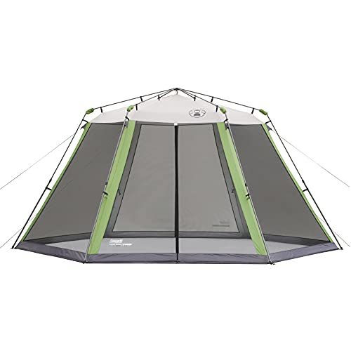 Coleman Skylodge Portable Screenhouse with 1-Minute Setup, Screened Gazebo for Bug-Free Lounging, Outdoor Sun Shade for Picnic, Events, Parties, Camping, & More