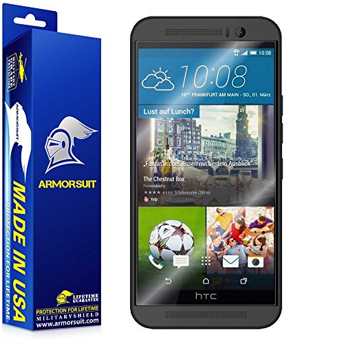 ArmorSuit MilitaryShield [Case Friendly] Screen Protector for HTC One M9 - Anti-Bubble HD Clear Film