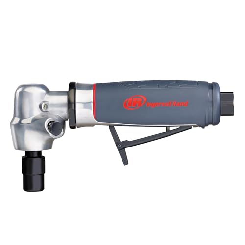 Ingersoll Rand 5102MAX Air Die Grinder – Right Angle, Ergonomic Grip, 0.4 HP and 20,000 RPM Motor, Lightweight Tool, Spindle Lock, Grey