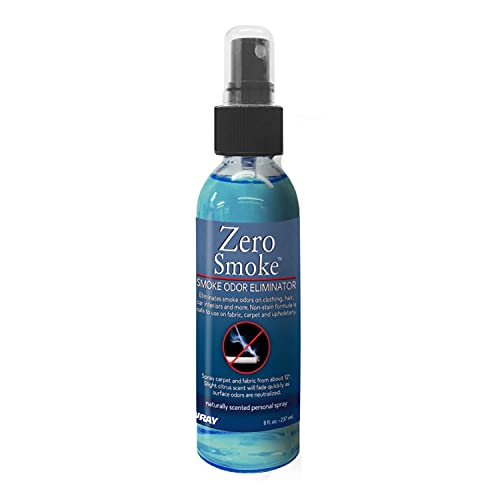 Jenray Zero Smoke Odor Eliminator Spray, 8 oz - Eliminates cigars, cigarettes, smoke odors as well as mold, food smells and musty rooms.