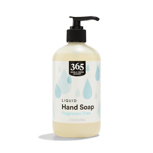 365 by Whole Foods Market, Liquid Hand Soap, Fragrance Free, 12.5 Fl Oz