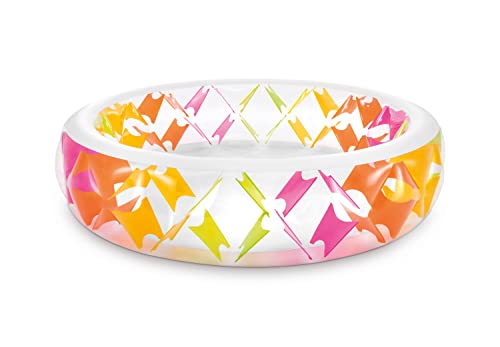 INTEX 56494EP Swim Center Inflatable Pinwheel Swimming Pool, 90' x 22', for Ages 6+