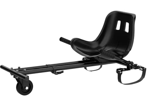 Hover-1 Buggy Hoverboard Attachment Compatible with Most 6.5' & 8' Electric Hoverboards, Hand-Operated Rear Wheel Control, Adjustable Frame & Straps, Easy Assembly & Install Hoverboard Go Kart