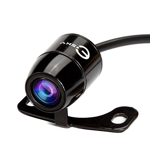 Backup Camera, Esky Car Rear View Reversing Mini Camera With 170 Degree Perfect View Angle Design HD Color CCD Waterproof Universal Car Backing Camera(Guideline Version)