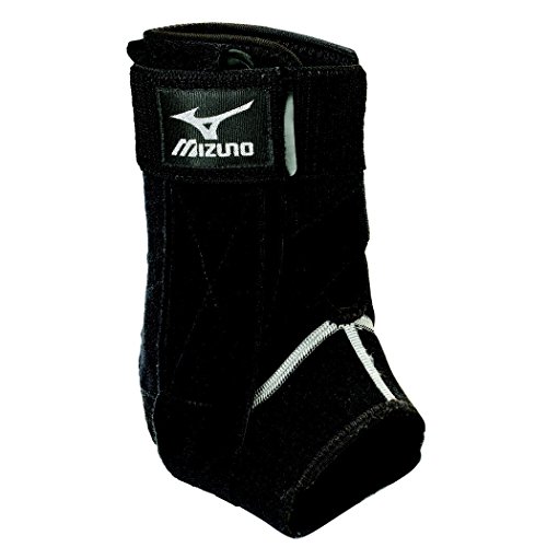 Mizuno DXS2 Left Ankle Brace, Black, Medium