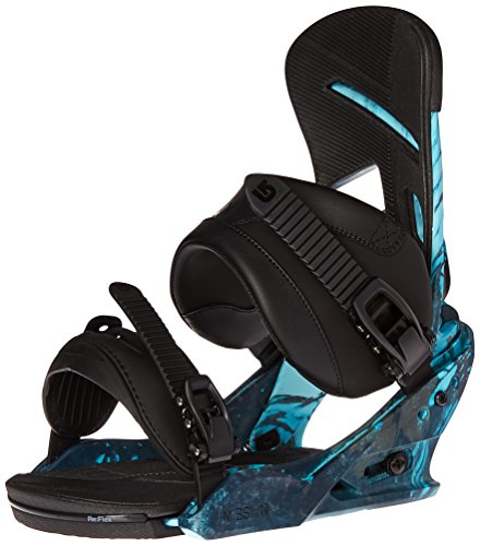 Burton Mission Snowboard Binding 2016 - Men's Blue Print Medium