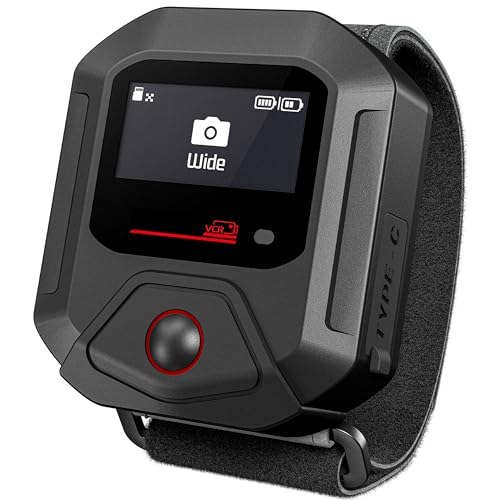 Remote Control for GoPro Hero 13, Wireless Portable Smart Controller with Wrist Strap Compatible with Go Pro 13 12 11 Display Action Camera Power Battery Accessories
