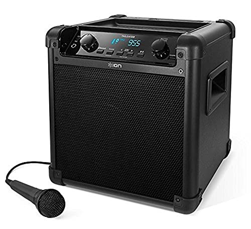 ION Audio Tailgater (iPA77) | Portable Bluetooth PA Speaker with Mic, AM/FM Radio, and USB Charge Port