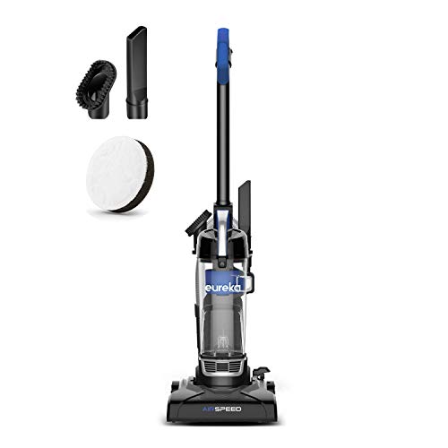 Eureka NEU10AE5 Powerful Bagless Upright Vacuum Cleaner Carpet and Floor, AirSpeed Ultra-Lightweight Vacuum Cleaner, w/ Replacement Filter, Blue