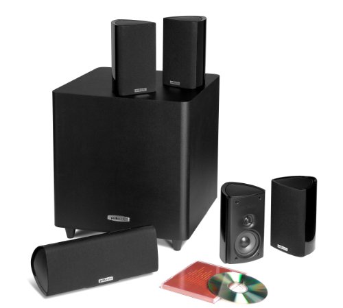 Polk Audio RM705 5.1 Home Theater System (Set of Six, Black)