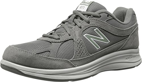 New Balance Men's 877 V1 Walking Shoe, Grey/Grey, 11
