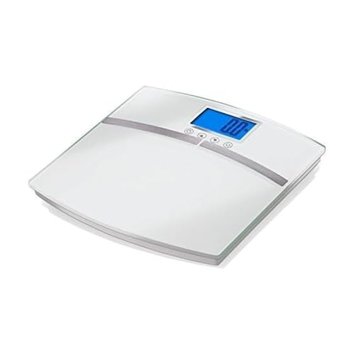 EatSmart Products BMI and Step Off Technology Precision Body Fat Bathroom Scale with 400 Pound Capacity, One Size, White