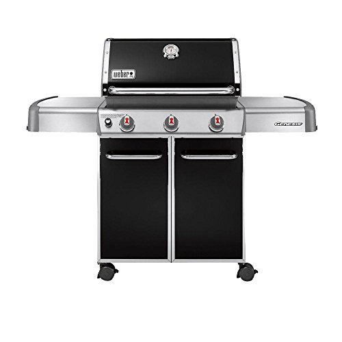 Weber Genesis 6511001 E-310 637-Square-Inch 38,000-BTU Liquid-Propane Gas Grill, Black