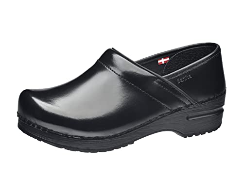 Sanita Women's Professional Cabrio Clog, Black, 40 EU/9-9.5 M US