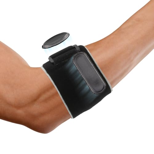 Tendonitis Elbow Brace for Men & Women, Adjustable Tennis Elbow Strap with Compression Pads, Counterforce Brace for Tennis Elbow & Golfers Elbow Pain Relief | Elbow Support for Tendonitis, Fit 8'-12'