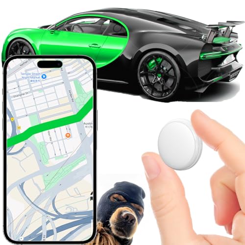 GPS Tracker for Vehicles,Cars,Kids,Pets,and Motorcycles | Real-Time Location Tracking | No Monthly Fee No Subscription | Mini Hidden GPS Tracker Device for Car,Dog,Elderly,and Personal Use