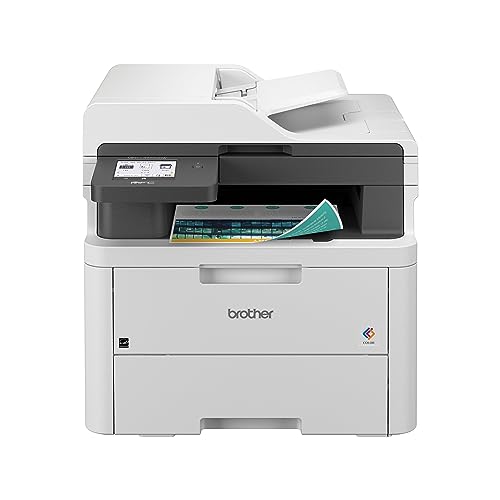 Brother Color Laser Printer All-in-One with Scanner, Copier and Fax - Professional Wireless Business Printer with Auto Duplex and 250-Sheet Capacity for Small Office (MFC-L3720CDW)