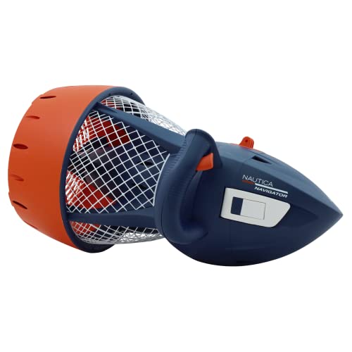 Nautica Navigator Underwater Seascooter with Action Camera Mount, Portable Aquatic Sea Scooter for Kids 8+ Adults Snorkeling Swimming Pool