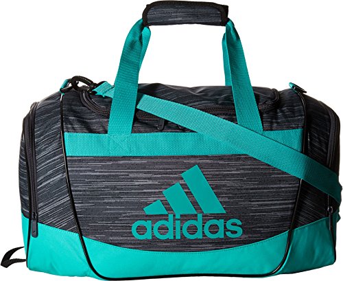 adidas Unisex Defender II Small Duffel Bag, Deepest Space Freerun/Shock Mint, ONE SIZE