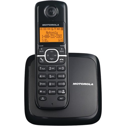 Motorola DECT 6.0 Cordless Phone with 1 Handset and Caller ID L601M