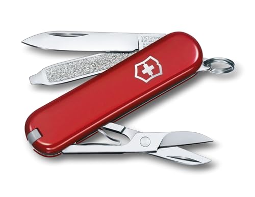 Victorinox Swiss Army Classic SD Pocket Knife, Red