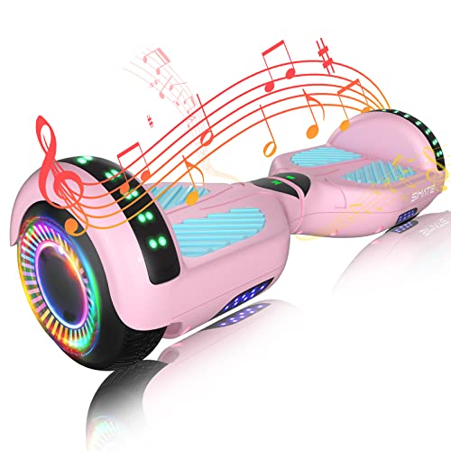SIMATE Scooter, Bluetooth & Corlorful LED Lights, Gifts for Kids & Adults & Girls & Boys, for All Ages